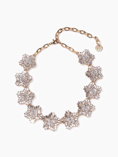 CAROLINA HERRERA Crystal Snowflake Necklace