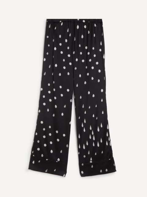 BERNADETTE Louis Polka Rain Silk-Satin Pyjama Bottoms