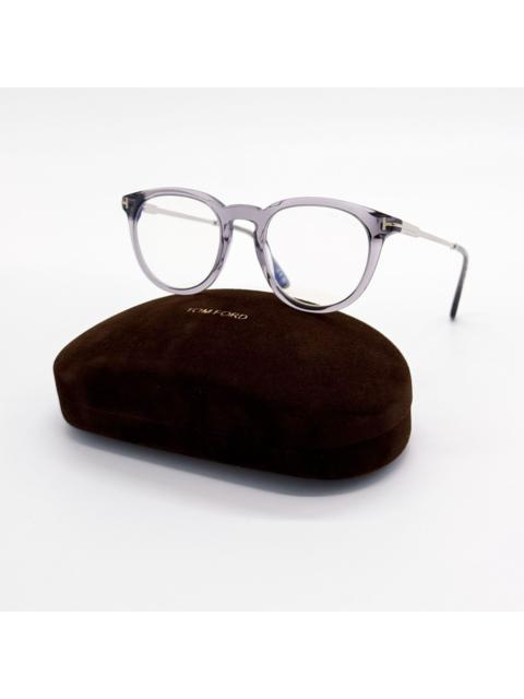 TOM FORD New Tom Ford TF5905 020 Silver Gray Round Eyeglasses FT5905