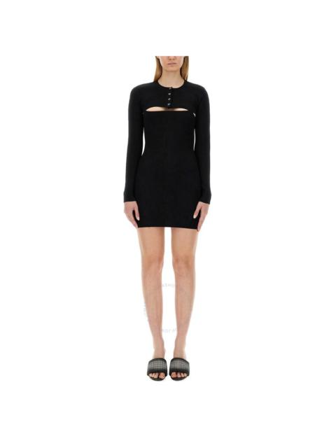 T by Alexander Wang Mini Dress With Cropped Cardigan