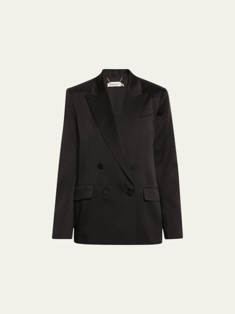 SIMKHAI Norah Double-Breasted Blazer