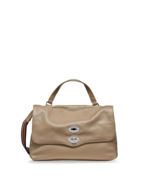 Other Designers Zanellato Postina M Leather Crossbody Bag With Double Shoulder Strap