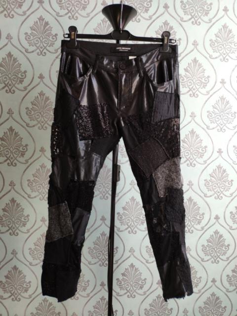 Other Designers Junya Watanabe - AD2014 Black patchwork double layered pants