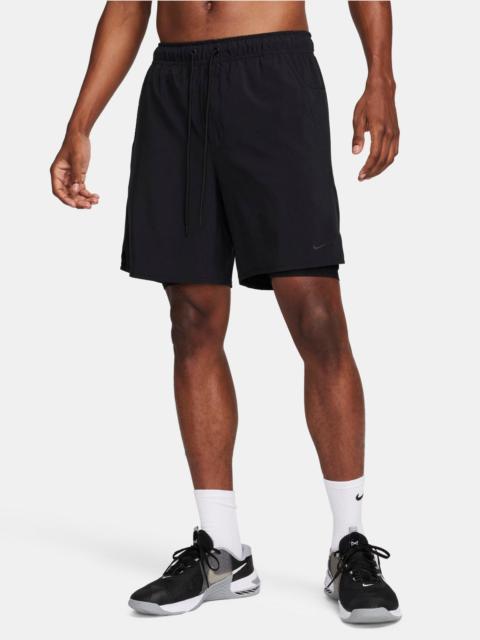 Nike MEN'S NIKE UNLIMITED DRI-FIT 2-IN-1  7" VERSATILE SHORTS