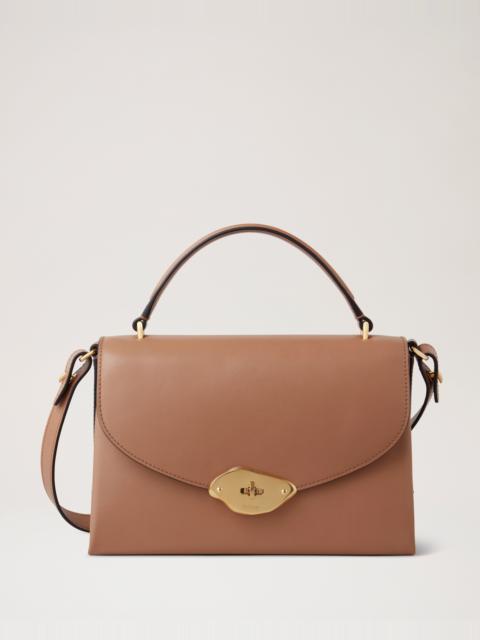 Mulberry Lana Top Handle
Sable High Gloss Leather
