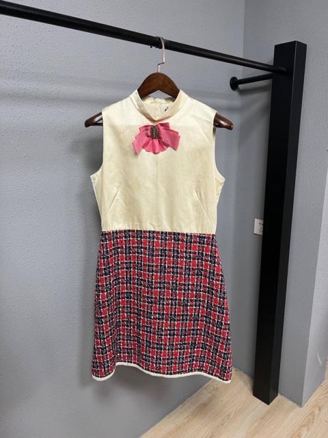 GUCCI Gucci silk sleeveless dress