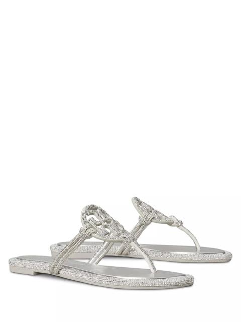 TORY BURCH Women's Miller Knotted Pave Sandal