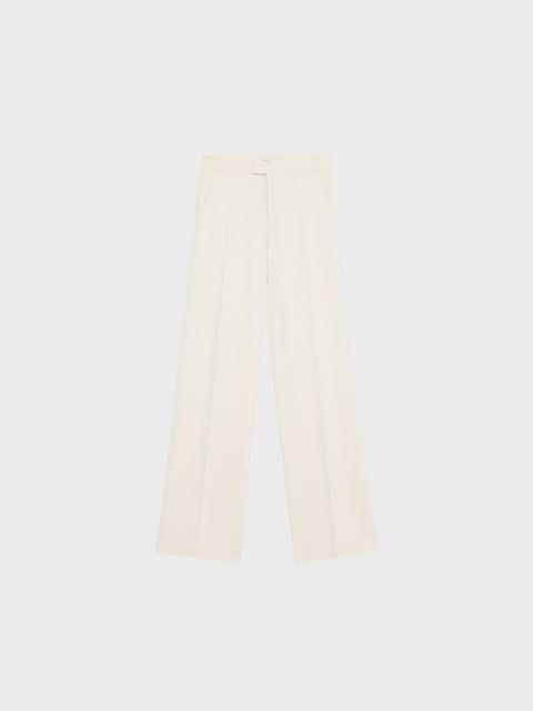 Blumarine WIDE LEG PANTS IN CRÊPE VISCOSE