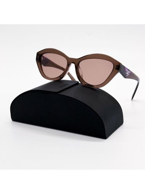 Prada NEW PRADA SUNGLASSES PRA02SF 17O60B BROWN WOMEN