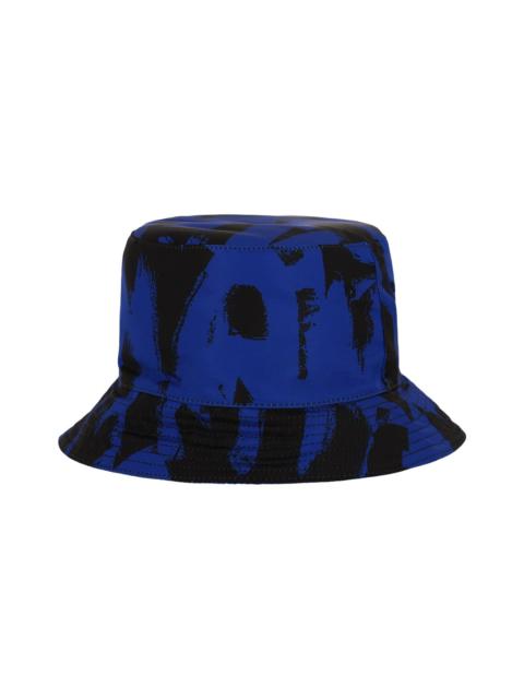 Alexander McQueen Alexander McQueen Graffiti Straw Hat