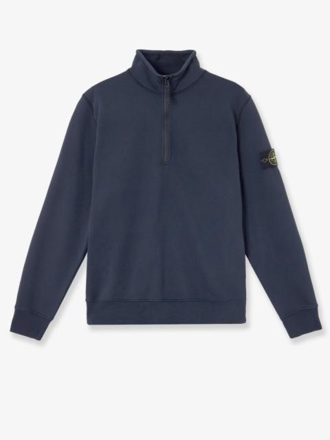 Stone Island Stone Island Cotton Sweatshirt Blue Men