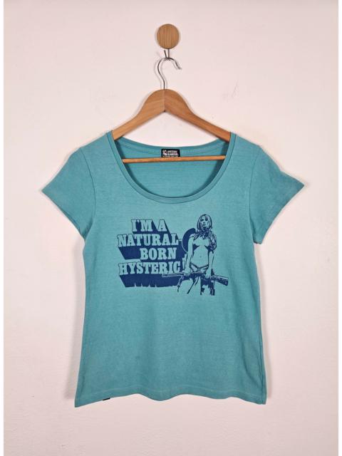 Hysteric Glamour I'm natural born Hysteric Glamour tee girl