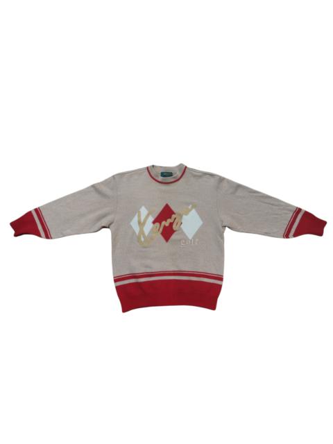 Other Designers Vintage Kenzo Golf Knitwear Spellout - Embroidery