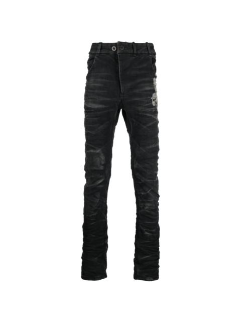 Boris Bidjan Saberi distressed skinny jeans