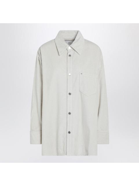 AMI Paris Ami Paris Ivory Corduroy Shirt Women