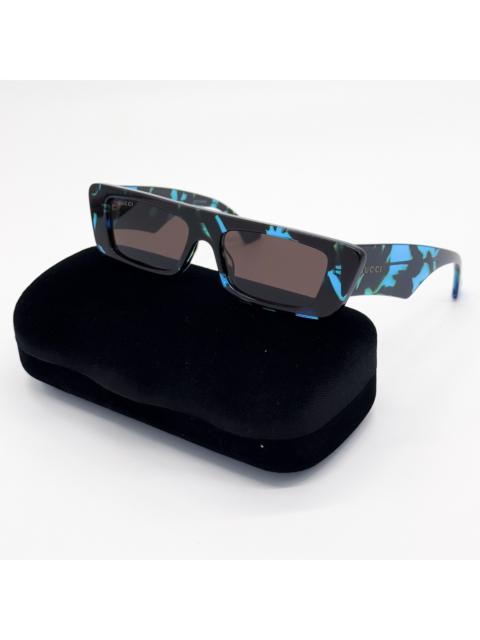 NEW GUCCI GG1331S 004 BLACK BLUE UNISEX SUNGLASSES GUCCI