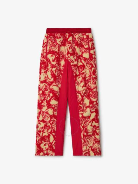 Burberry Rose Fleece Track Pants