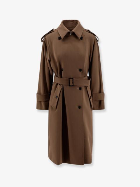 Max Mara Max Mara Mxmcerto Virgin Wool Trench