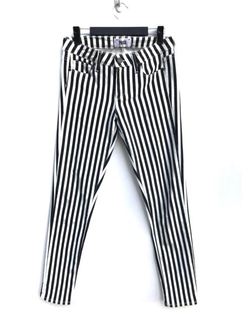 Other Designers Paige - Paige Stripe Prisoners Skinny Pants Saint Laurent Style