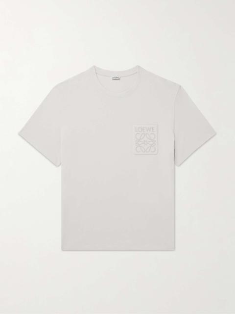 Logo-Embroidered Cotton-Jersey T-Shirt
