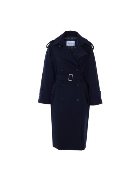 Max Mara Max Mara Women Certo Wool Drip-Free Gabardine Trench Coat