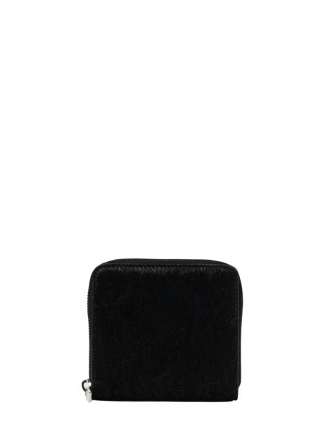 Rick Owens Rick Owens Men Zipped Fury Wallet