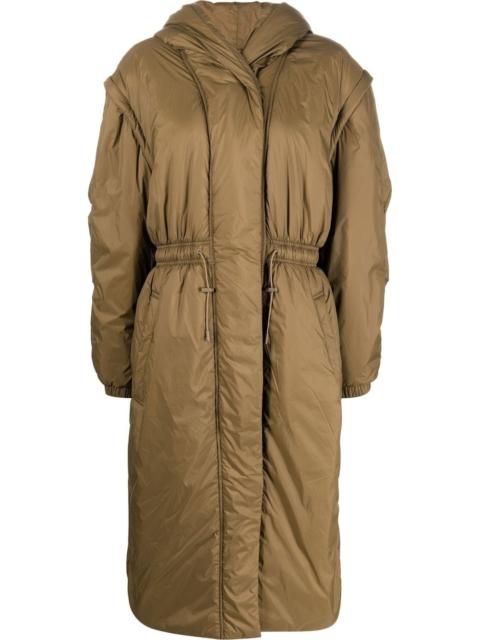 Isabel Marant padded hooded long coat