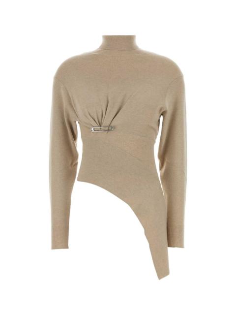 Lanvin Lanvin Women Sand Wool Blend Sweater