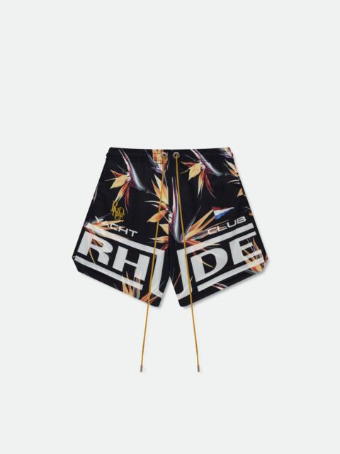 Rhude RHUDE REGATTA CLUB HAWAIIAN SWIM SHORT