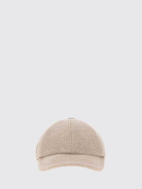 Max Mara Max Mara Women Max Mara Tonal Embroidered-Logo Cashmere Baseball Cap With Rigid Visor