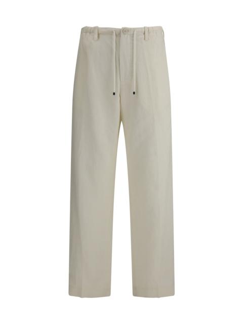 Dries Van Noten Men Linen Pants