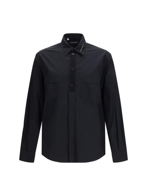 Dolce & Gabbana Dolce & Gabbana Men Cotton Shirt With Pockets