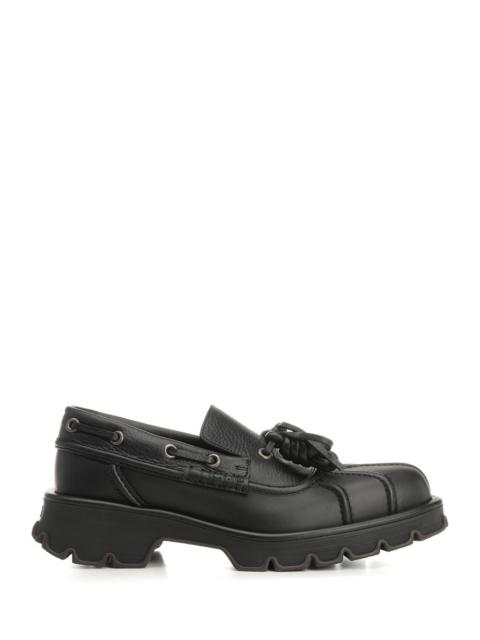 Loewe Loewe Men Derby Bobby In Calfskin