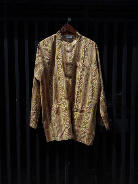 Other Designers 💥 Vintage Sambalpuri Kurta Pyjamas Yellow Bohemian Style
