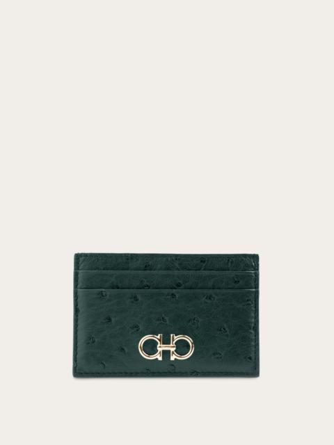 FERRAGAMO Gancini card holder