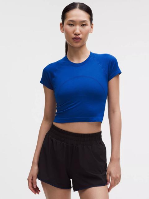 lululemon Swiftly Tech Cropped Short-Sleeve Shirt 2.0