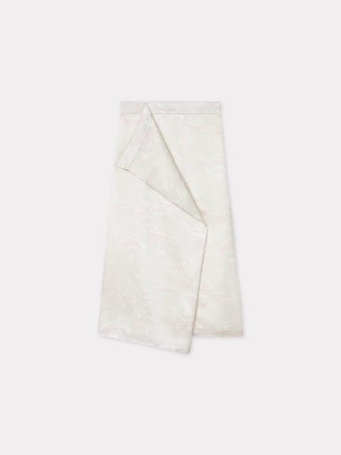 KENZO 'KENZO Ocean Camo' midi skirt in silk