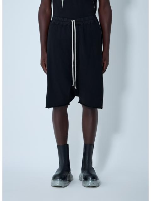 Rick Owens DRKSHDW Rick Owens Drkshdw Men Drawstring Pod Track Shorts