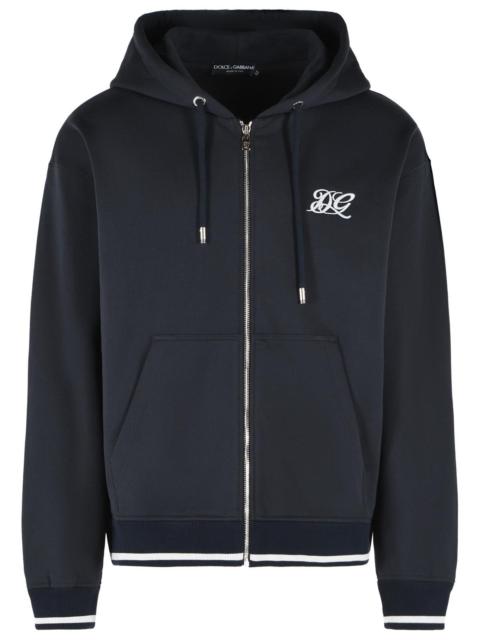 Dolce & Gabbana Dolce & Gabbana Cotton Sweatshirt Blue Men
