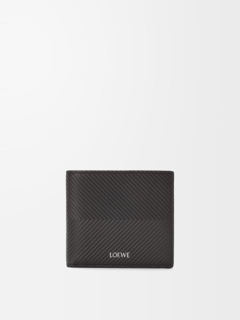 Loewe Bifold coin wallet in textured classic calfskin