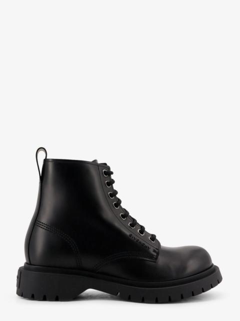 Givenchy Givenchy Leather Ankle Boots Black Men