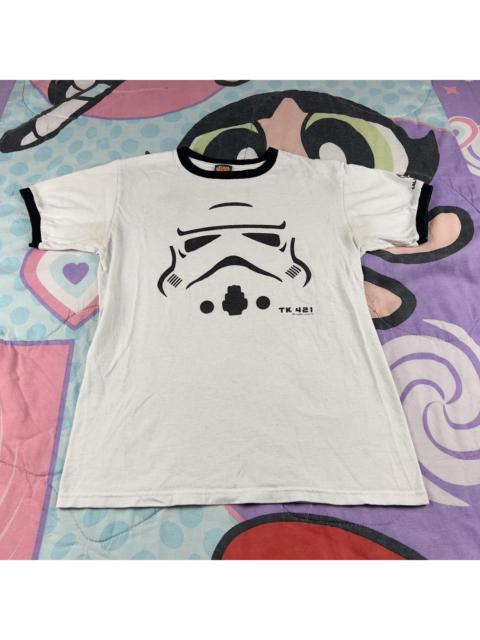 Other Designers Y2K Star Wars clone trooper ringer shirt TK 421