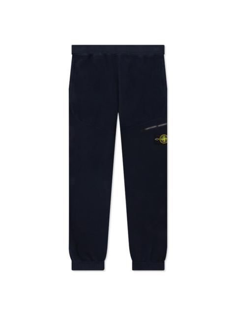 Stone Island CARGO FLEECE PANTS - NAVY BLUE