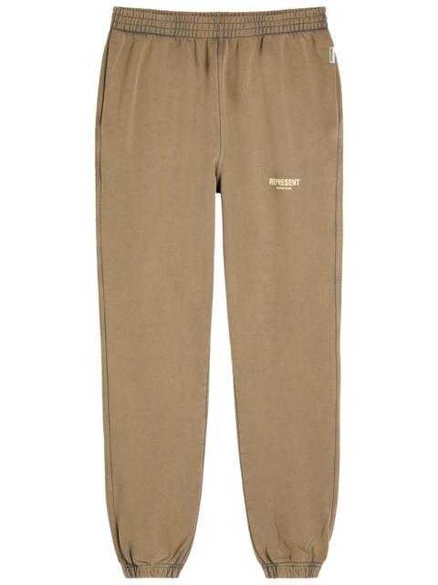 REPRESENT Represent Owners Club Logo-print Cotton Sweatpants