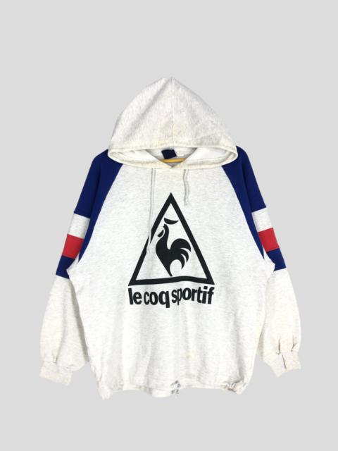 Other Designers Vintage - Vintage Le Coq Sportif Big Logo Sweatshirt Hoodie Size XL