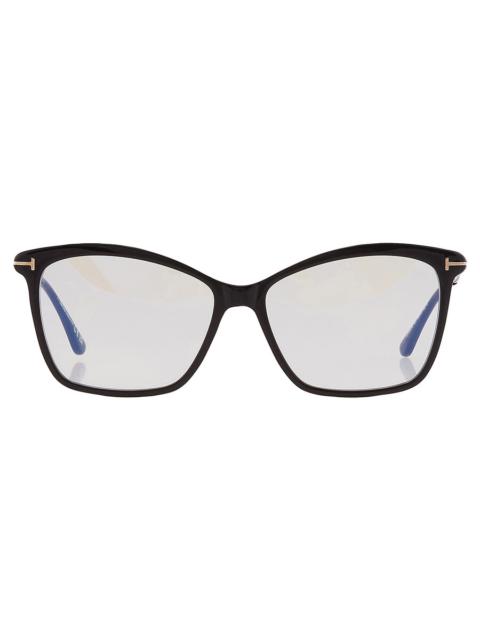 TOM FORD Tom Ford Blue Light Block Cat Eye Ladies Eyeglasses FT5687-B 001 56