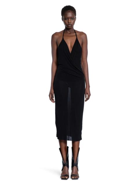 Rick Owens Hollywood-Draped-Dress