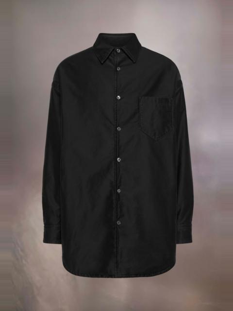 Maison Margiela Padded Satin Cotton Shirt