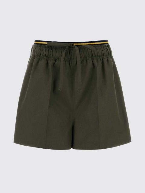 Prada Prada Women Cotton And Re-Nylon Shorts Prada