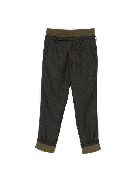 Prada Prada Green Trousers Men